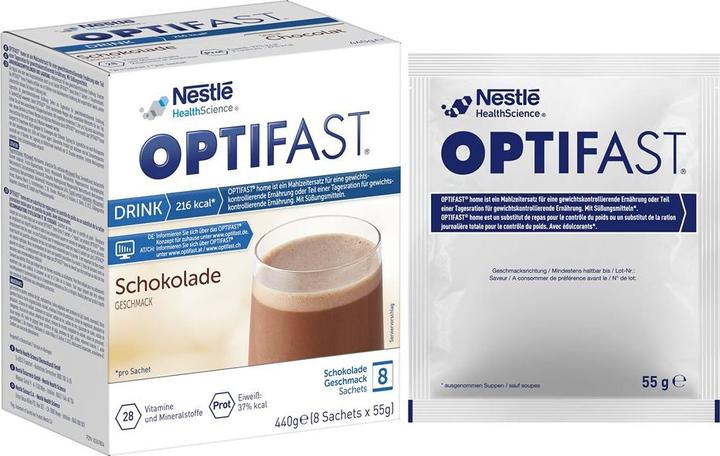Produktbild Optifast Drink Schokolade (1 Stück, Pulver, 55 g)