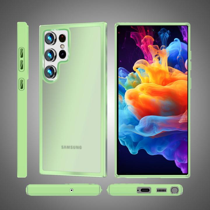 Produktbild Nalia Semi-Transparente Hybrid Hülle mit Schutzrahmen (Samsung Galaxy S24 Ultra)