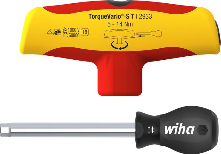 Actual product image Wiha Torque screwdriver cross handle (5 Nm, 14 Nm)