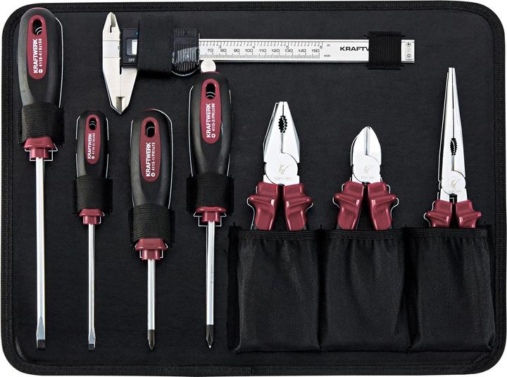 Image du produit Kraftwerk Boîte à outils professionnelle en aluminium (151 pièces)