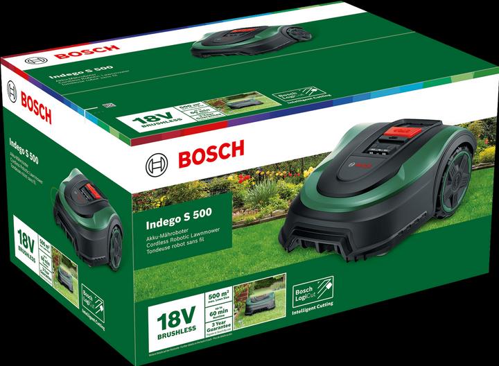 Produktbild Bosch Home & Garden Mähroboter Indego S 500 (500 m²)