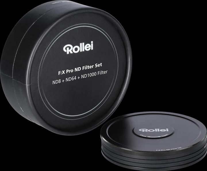 Produktbild Rollei F:X Pro Rundfilter ND Set 62mm (62 mm, ND- / Graufilter, 62 mm)