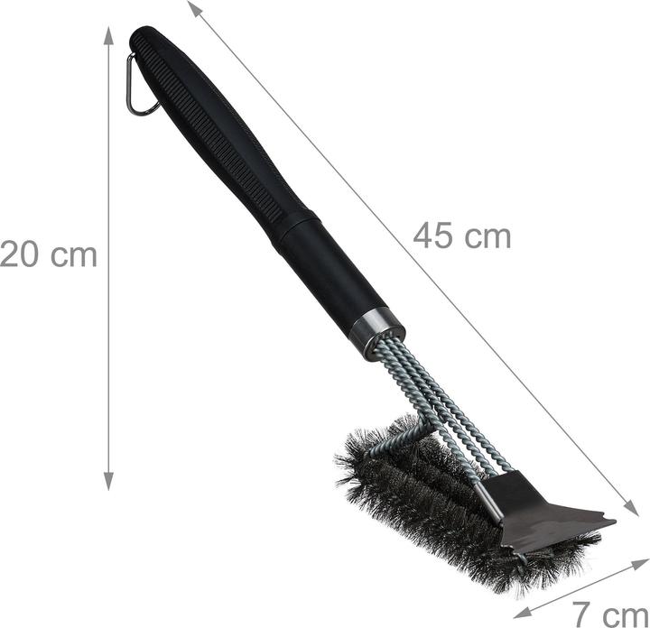 Actual product image Relaxdays 2x grill brush (0.70 cm)