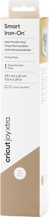 Immagine prodotto Cricut Pellicola stirabile Joy Xtra Smart 24,1 x 61 cm, oro (1 x)