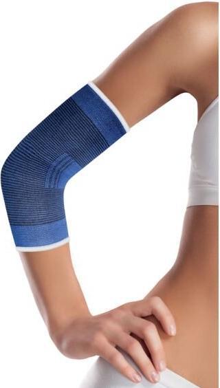 Image du produit Wundmed Elastische Sportbandage blau Ellbogenschutz Grösse S (S)