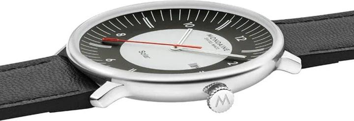 Produktbild Mondaine MLE.41920.LBV Herrenuhr Doppio Solar 41mm 5ATM