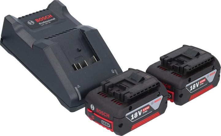 Produktbild Bosch Professional Bosch GHE 18V-50 Professional Akku Heckenschere 18 V 50 cm Brushless + 2x Akku 4,0 Ah + Ladegerät (Akkuheckenschere)