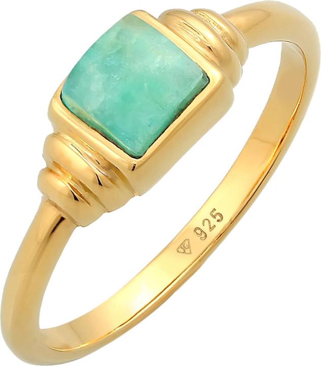 Immagine prodotto Elli Anello con pietra preziosa (52, 925 Argento)