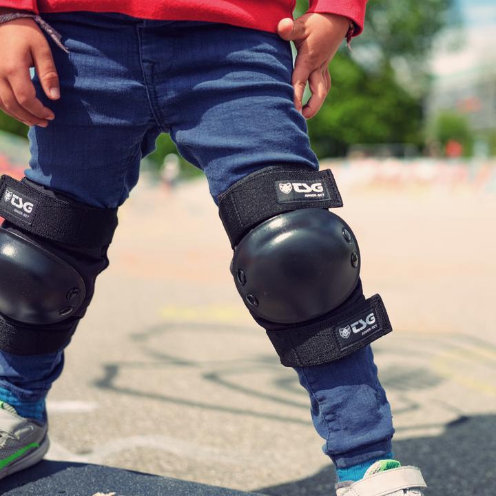 Immagine prodotto TSG Junior Set (Taglia unica, Protettori gomito, Protezioni per i polsi, Ginocchiera, Esemplare unico)
