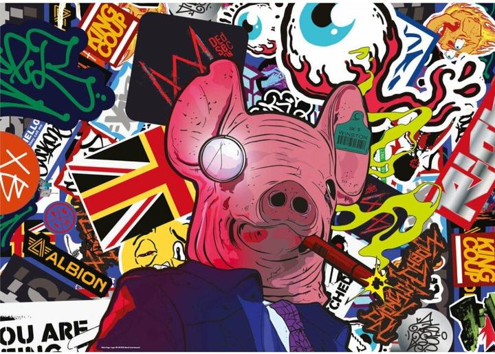 Produktbild THQ WATCH DOGS LEGION: PIG MASK PUZZLES 1000 pcs (1000 Teile)