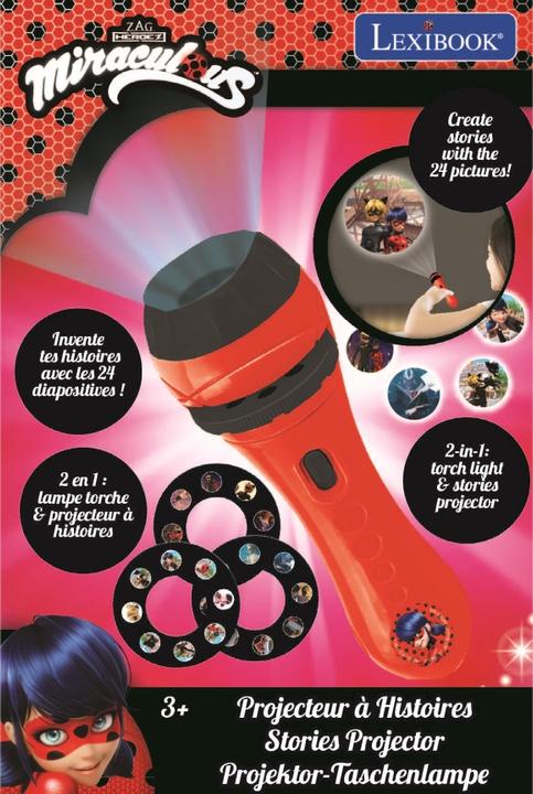Image du produit Lexibook Projecteur et lampe de poche Miraculous Story