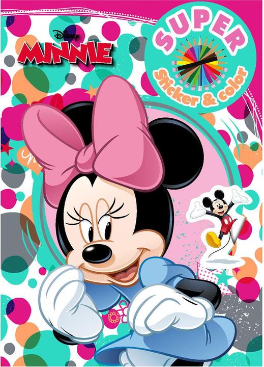 Immagine prodotto Libro da colorare Minnie Mouse Super Sticker & Color