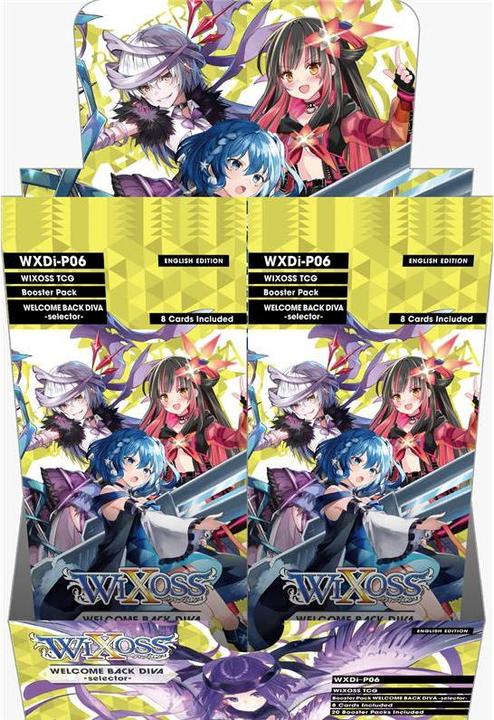 Actual product image Tinisu WiXoss TCG Welcome Back Diva Display Box (WXDi-P06-Eng) (English, Booster display)