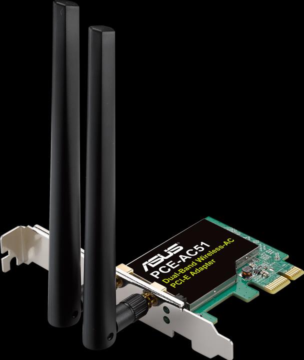 Actual product image ASUS PCE-AC51 (Mini PCI Express)