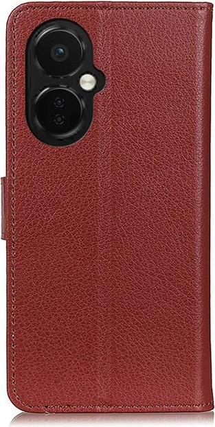 Actual product image MU Classic Litchi Leather Bookcover Series (Oppo North CE 3 Lite)