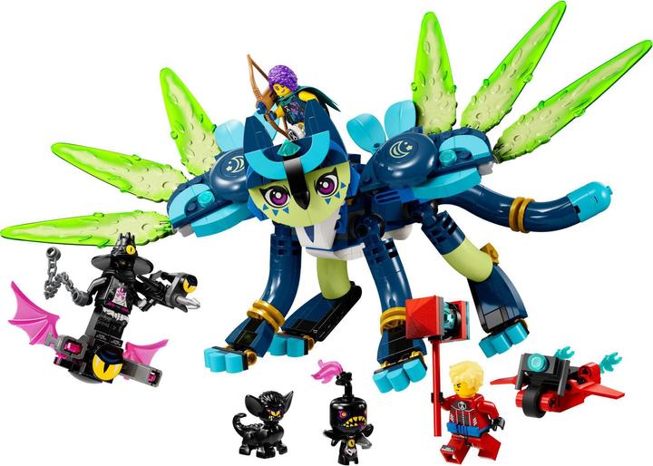 Produktbild LEGO Zoey und die Katzeneule Zian (71476, LEGO Dreamzzz)