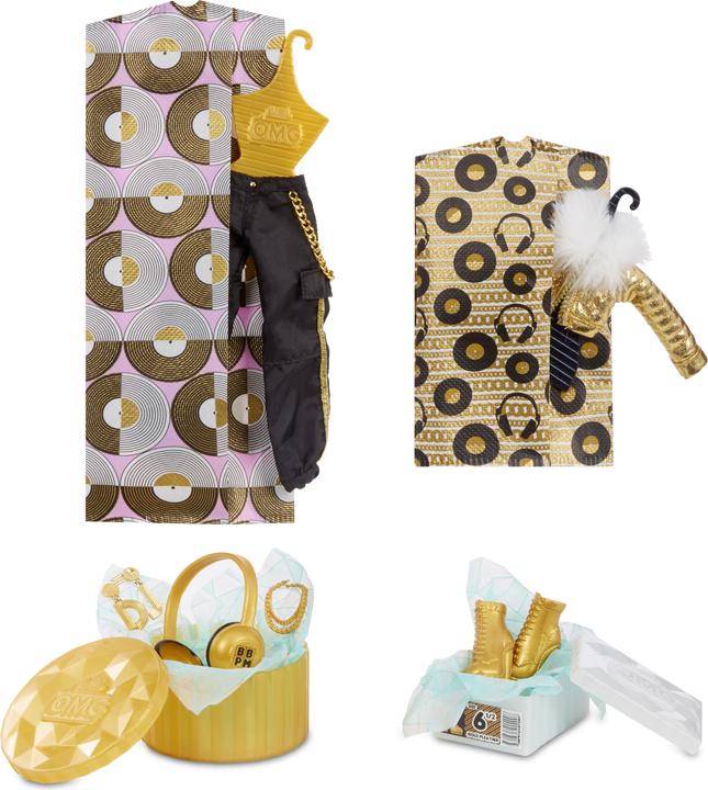 Produktbild MGA L.O.L. Surprise OMG 3.8 Doll 24K D.J.