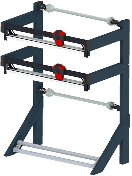 Produktbild Hüdig Rocholz Doppelschneidständer MODUL 5000 1090x970x1740mm