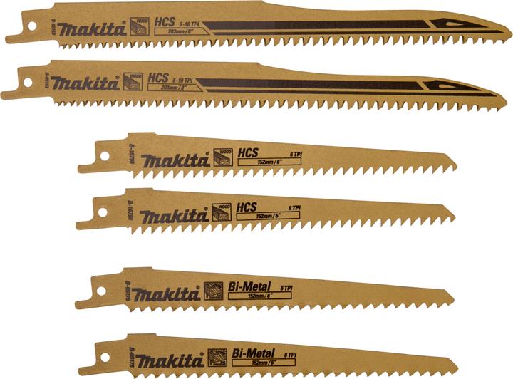 Makita Reciprocating saw blade range A