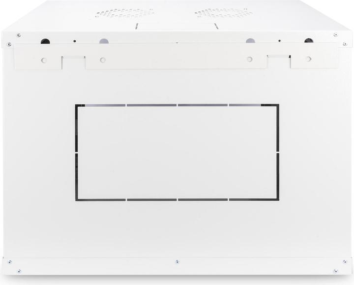 Actual product image Digitus 48.3cm 19inch wall cabinet 9HE SoHoline RAL7035 grey without shelf 505mmx600mmx450mm (9 RU, 19 inch rack)