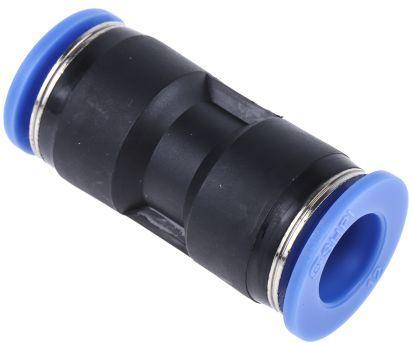 Image du produit Rs Pro Adaptateur d'insertion droit, tube à tube, plastique, 9,9 kgf/cm², 990 kPa