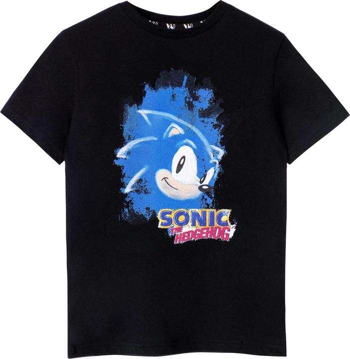 Immagine prodotto Sonic The Hedgehog Maglietta Acquerello Maniche Corte Ragazzi (140)