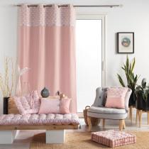 Produktbild Coton D'intérieur Kissen für Sitz, gesteppt, rosa, 40x40x6, Kinderbe (40 x 40 x 6 cm)