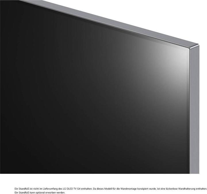 Actual product image LG OLED65G48LW 4K OLED evo TV (2024) Gallery Design 164 cm (65) (65", G4, OLED, 4K, 2024)