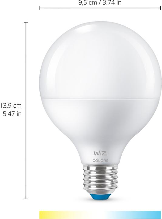 WiZ White (E27, 11 W, 1055 lm, 1 x, F)