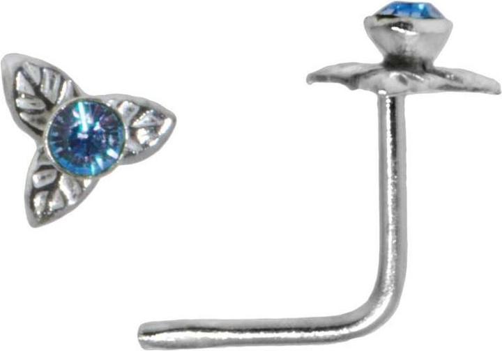 Produktbild Bijouteria Nasenpiercing (Silber 925, Kristall)