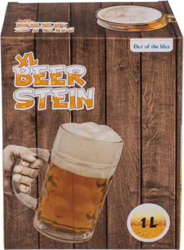 Image du produit Ootb XL Glas-Bierkrug, 10,5 x 20 cm (1 l, 1 x)