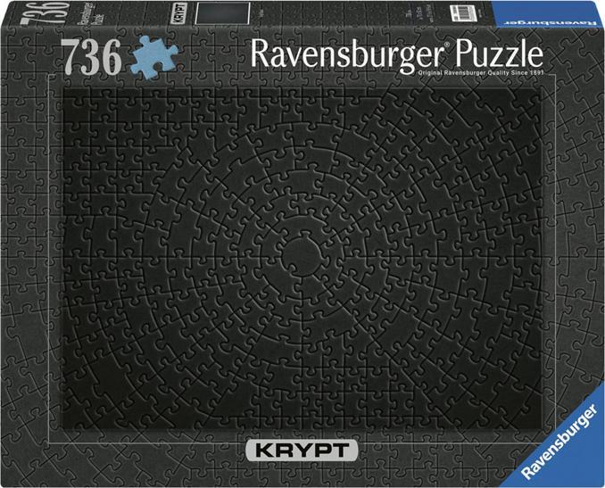 Produktbild Ravensburger Krypt Black (736 Teile)