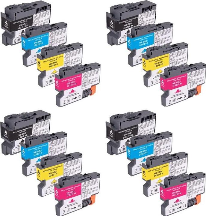 Actual product image Hermex Compatible Brother MFC-J 5945 DW Ink Cartridges (M, C, Y, FC)