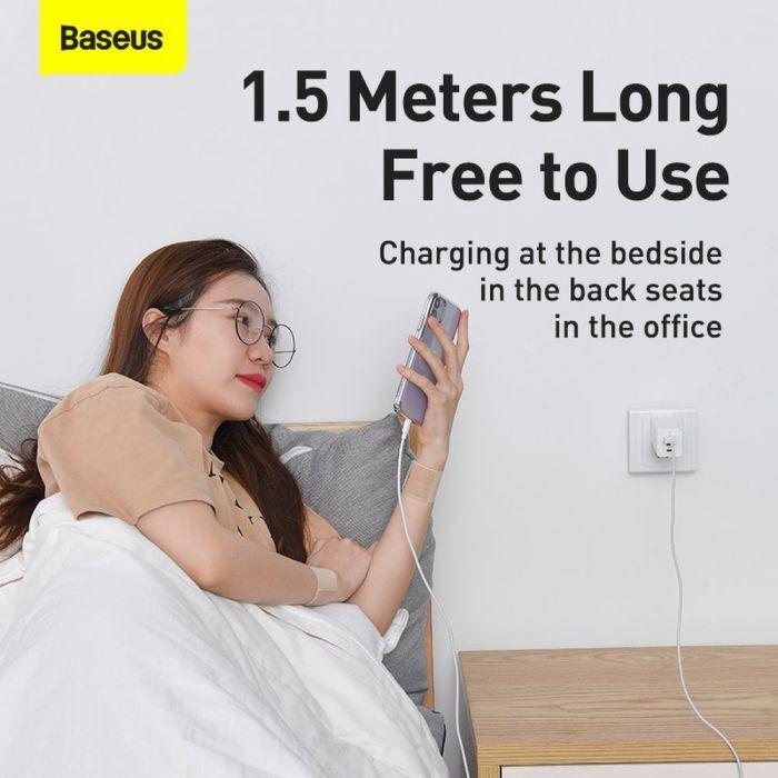 Image du produit Baseus USB A – Lightning (1.50 m, USB 2.0)