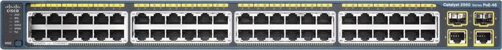 Actual product image Cisco Switch/Cat 2960-X 48GigE 740W 4x1G SFP (52 Ports)