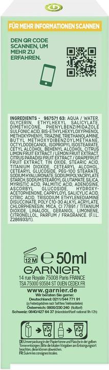 Actual product image Garnier 2in1 Glow Booster (50 ml)