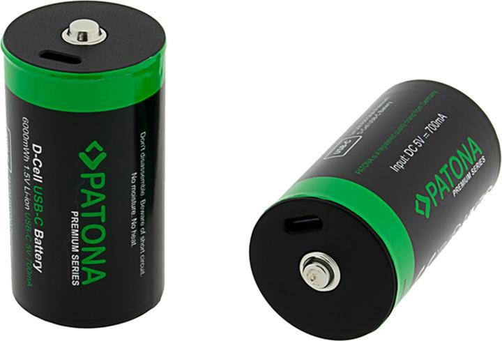 Produktbild Patona Premium Akku 2X LR20 USB-C (Akku)