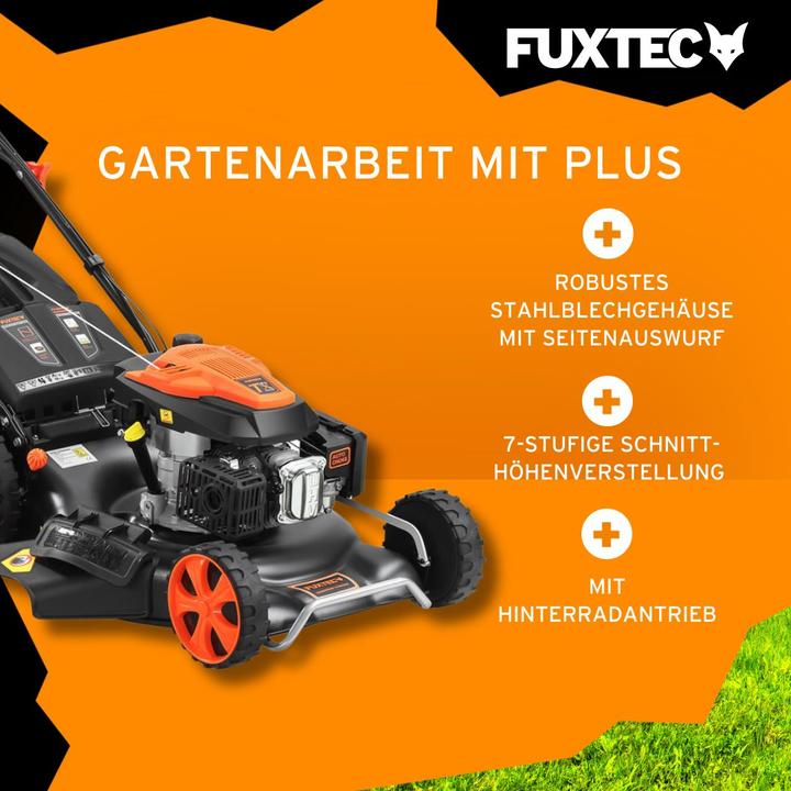 Produktbild Fuxtec Benzin Rasenmäher FX-RM5396 (Benzinbetrieb)