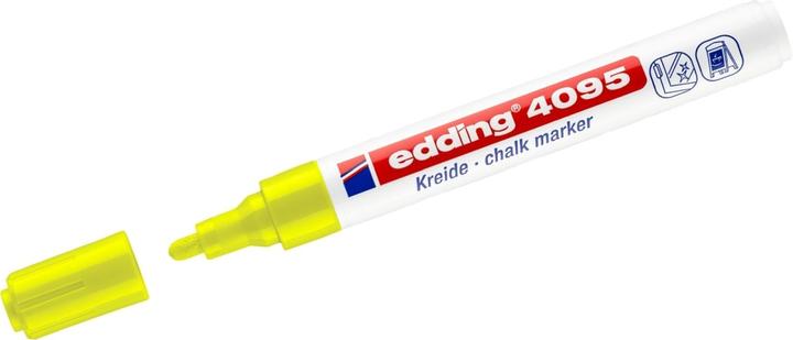 Image du produit Edding 4095 Marqueur de fenêtre (Jaune, 3 mm, 1 x)