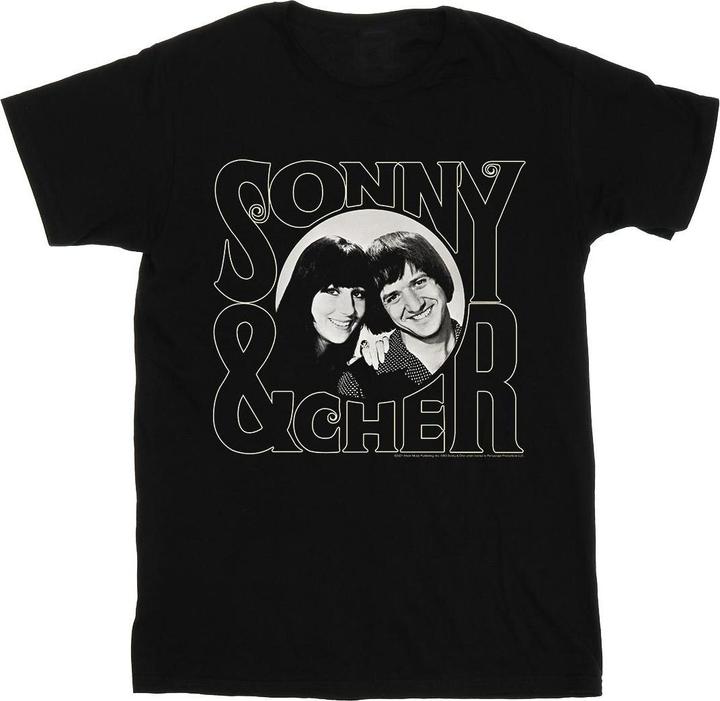 Produktbild Sonny & Cher Circle Photo TShirt (4XL)