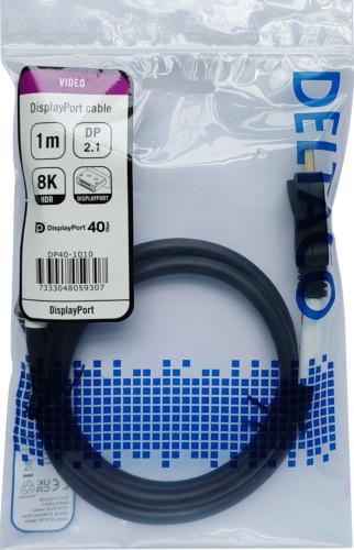 Produktbild Deltaco DP40-1010 DisplayPort cable Black (1 m, DisplayPort)
