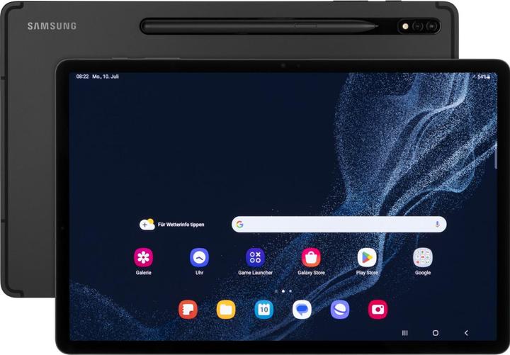 Produktbild Samsung Galaxy Tab S8+ (nur WLAN, 12.40", 128 GB, Graphite)