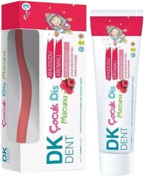 Image du produit NoName Dentifrice DK Dent pour enfants Framboise 50ml avec brosse (50 ml)