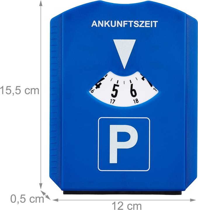 Produktbild Relaxdays 10-Pack Parkscheibe
