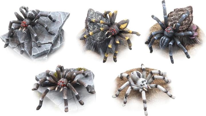 Actual product image Tabletop-Art Giant spiders set (5) (Metal)