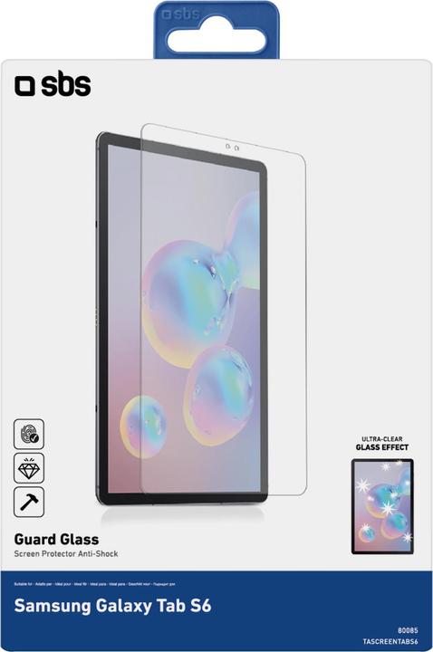 Image du produit SBS Protection d'écran en verre pour Samsung Galaxy Tab S6 (1 pièce(s), Onglet Galaxy S6)