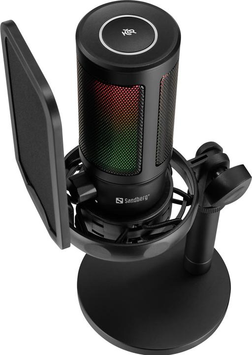 Actual product image Sandberg Streamer USB Microphone RGB