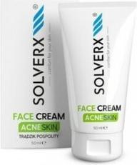 Actual product image Solverx Acne Skin Face Cream For Acne-Prone And Oily Skin 50Ml (50 ml, 24h cream)