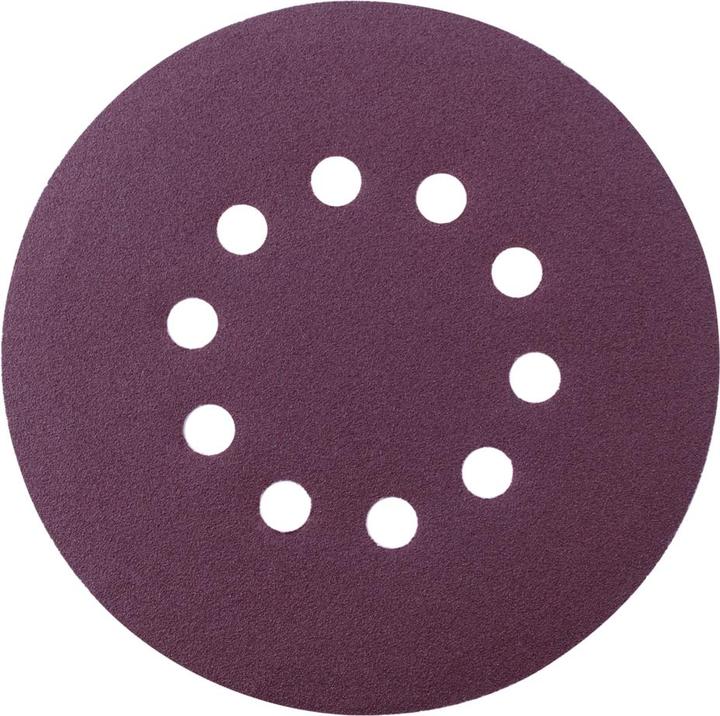 Produktbild Scheppach Schleifpapier rund Ø 215 mm K 120 Satz=10 Stück (K 120)