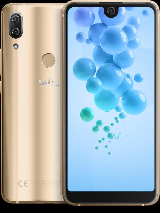Wiko View 2 Pro (64 GB, Gold, 6", Hybrid Dual SIM, 16 Mpx, 4G)